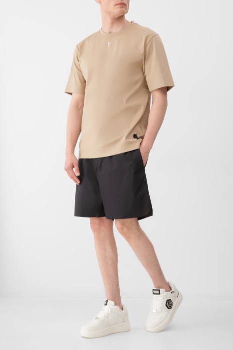 шорты  из хлопка спереди