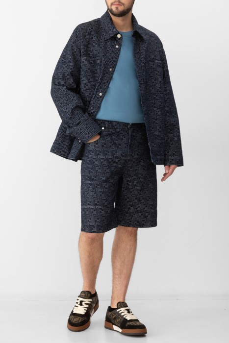 шорты  из хлопка спереди