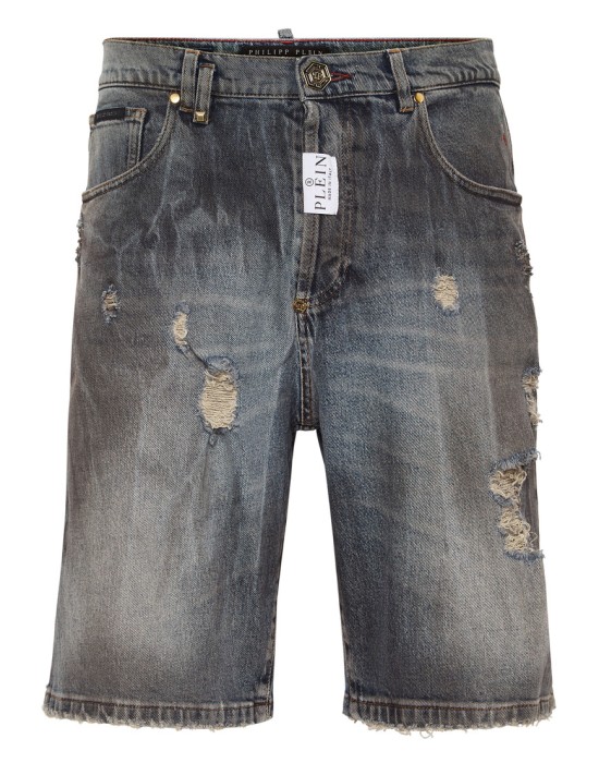 шорты  от бренда philipp plein вид слева