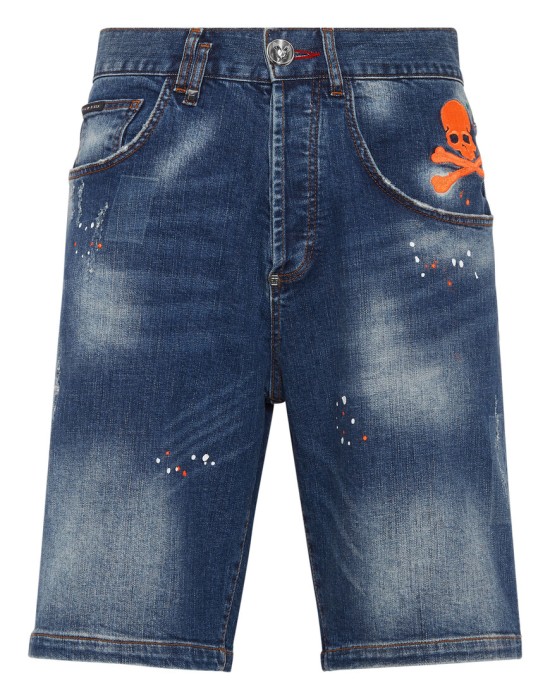 шорты  от бренда philipp plein вид слева