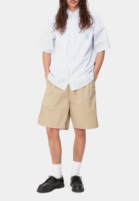 шорты  от бренда carhartt wip вид слева