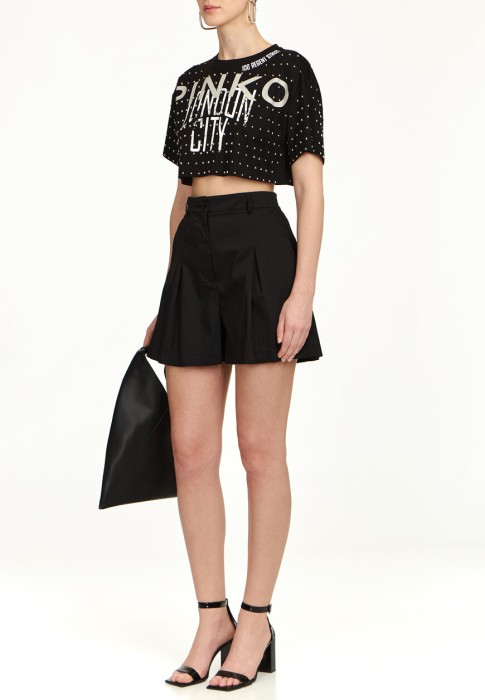 шорты  от бренда patrizia pepe вид слева