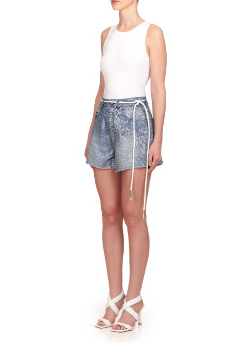 шорты  от бренда versace jeans couture вид слева