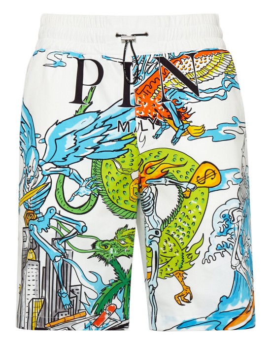 шорты  от бренда philipp plein вид слева