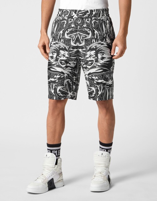 шорты  от бренда philipp plein вид слева