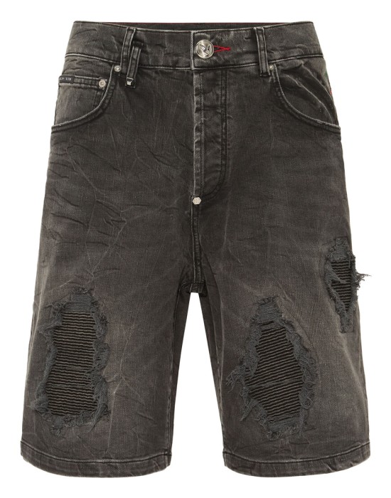 шорты  от бренда philipp plein вид слева