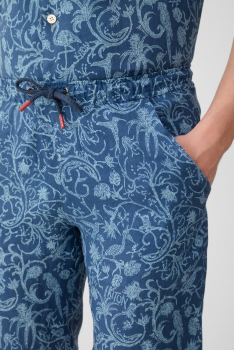 шорты  из италии вид сбоку