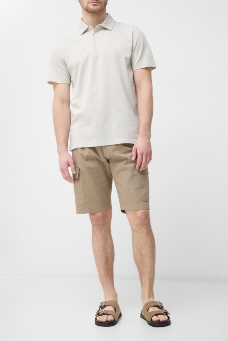 шорты  из хлопка спереди