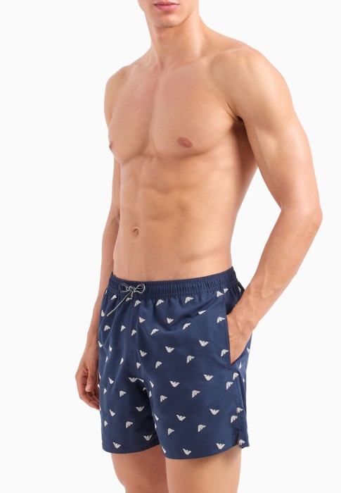 шорты  от бренда emporio armani вид слева