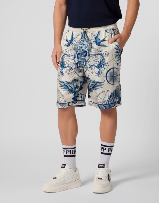 шорты  от бренда philipp plein вид слева