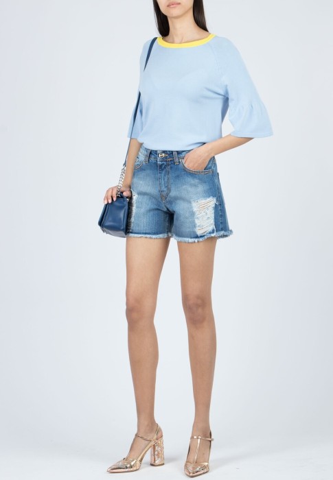 шорты  из италии вид сбоку