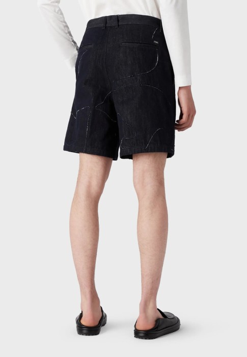 шорты  из италии вид сбоку