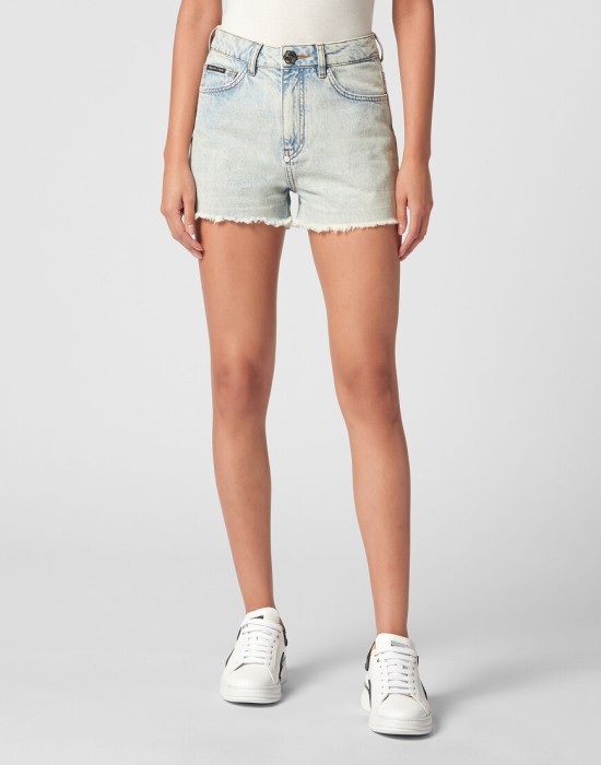 шорты  от бренда philipp plein вид слева