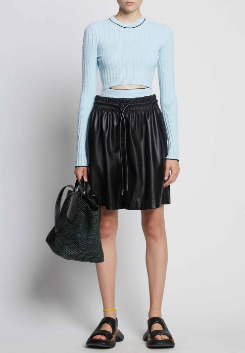 шорты  от бренда proenza schouler вид слева