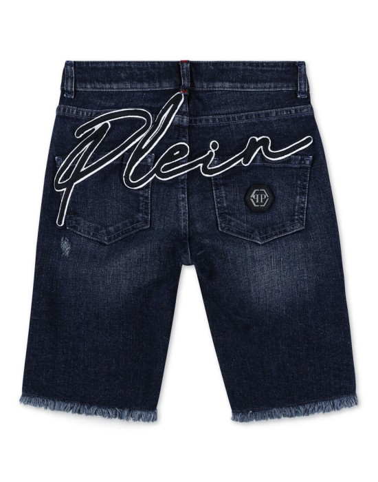 шорты  от бренда philipp plein вид слева