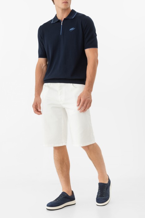 шорты  из хлопка спереди