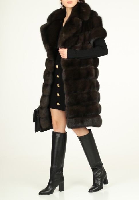 шуба  из америки вид сбоку