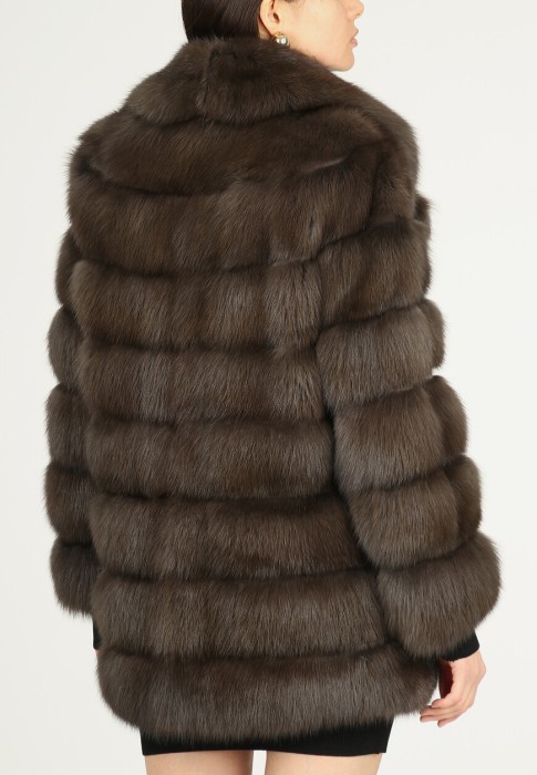 шуба  из америки вид сбоку