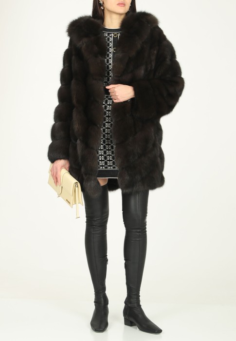 шуба  из америки вид сбоку