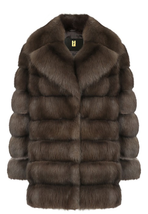 шуба  ZIMBLY DARK 44 фотография