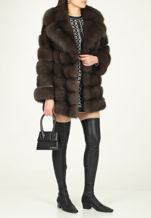 шуба  из америки вид сбоку