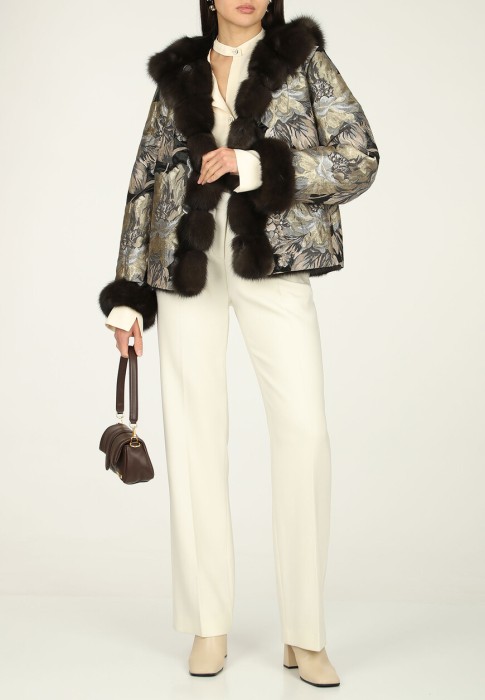 шуба  из америки вид сбоку