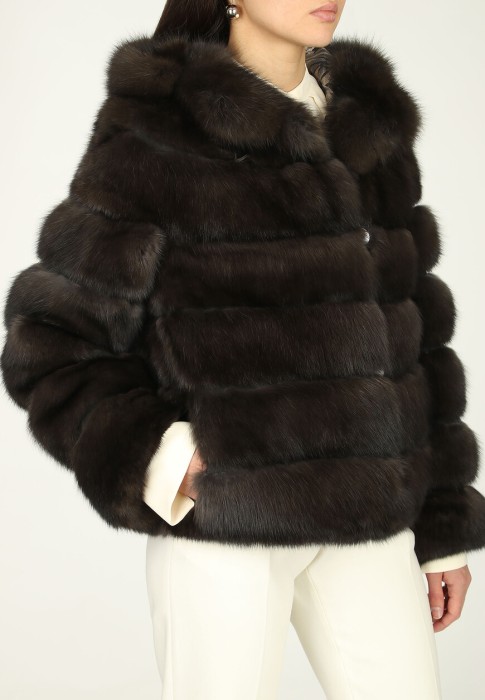 шуба  для взрослого возраста с изнаночной стороны
