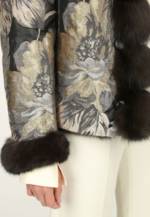 шуба  вид слева