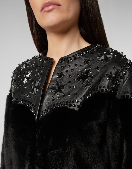 шуба  из америки вид сбоку