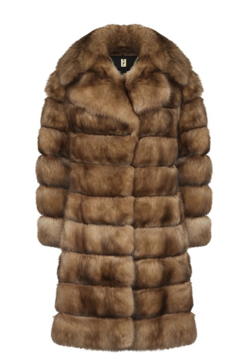 шуба  KRUSKA mod BARGUZINSKY TORTORA фотография