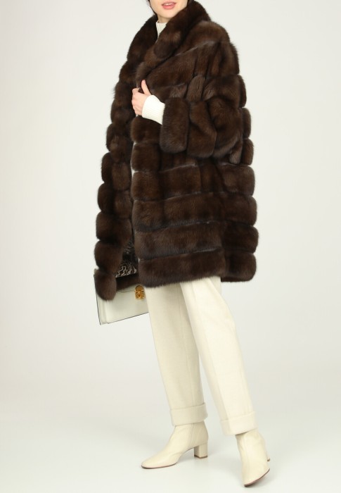 шуба  из америки вид сбоку