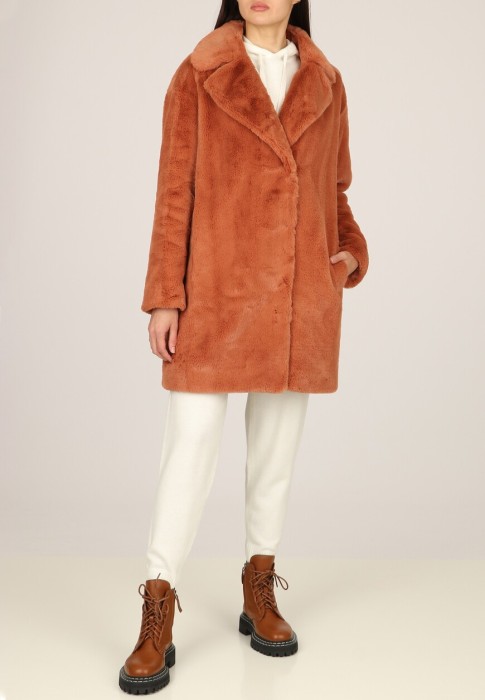 шуба  из италии вид сбоку