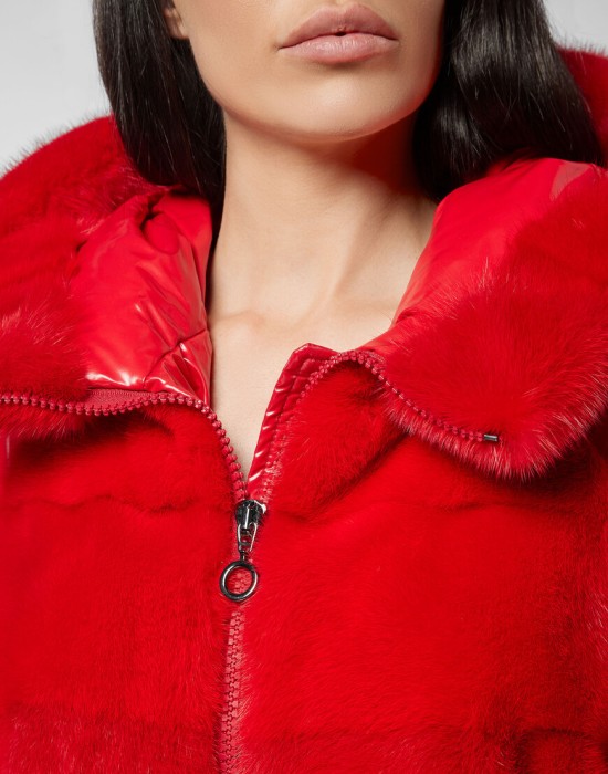 шуба  из америки вид сбоку