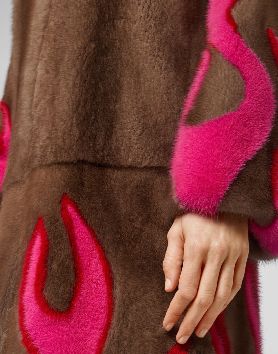 шуба  из америки вид сбоку