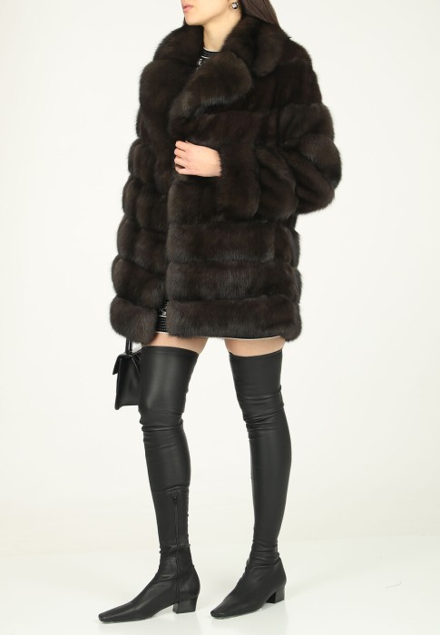 шуба  из америки вид сбоку