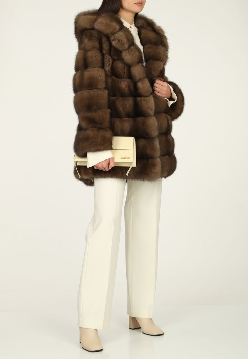 шуба  из америки вид сбоку