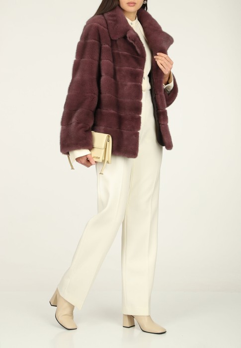 шуба  из америки вид сбоку