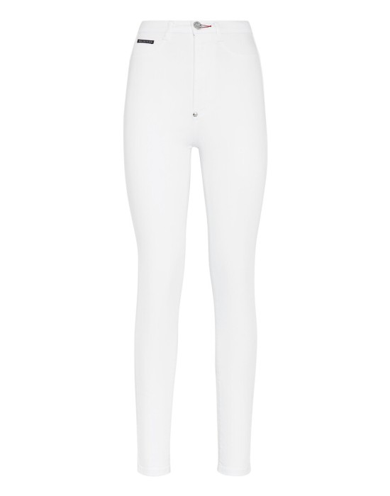 скинни  от бренда philipp plein вид слева