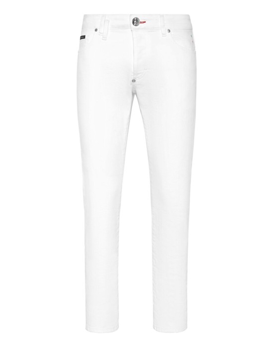 скинни  от бренда philipp plein вид слева