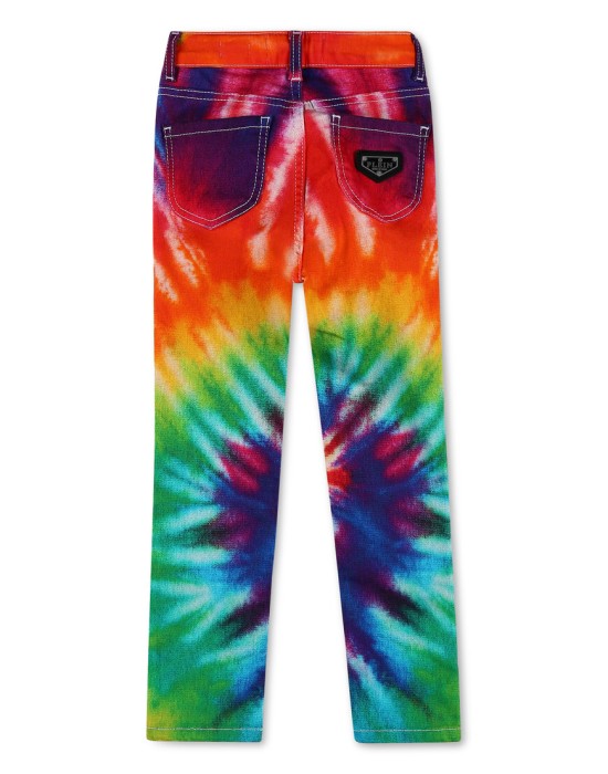 скинни  от бренда philipp plein вид слева