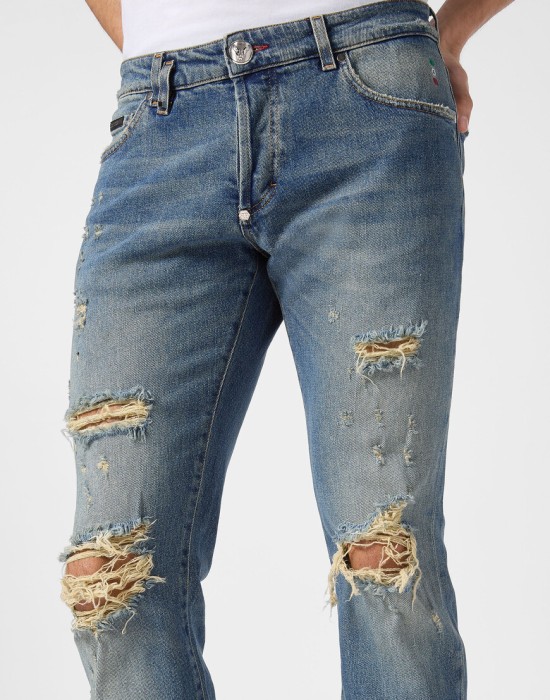 скинни  из проверенных материалов спереди