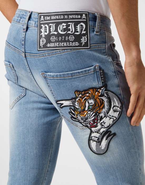 скинни  из проверенных материалов спереди