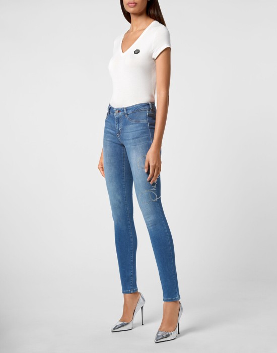 Товар голубого цвета с внутренней стороны