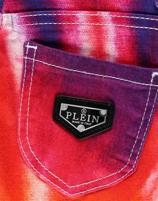 скинни  от бренда philipp plein вид слева