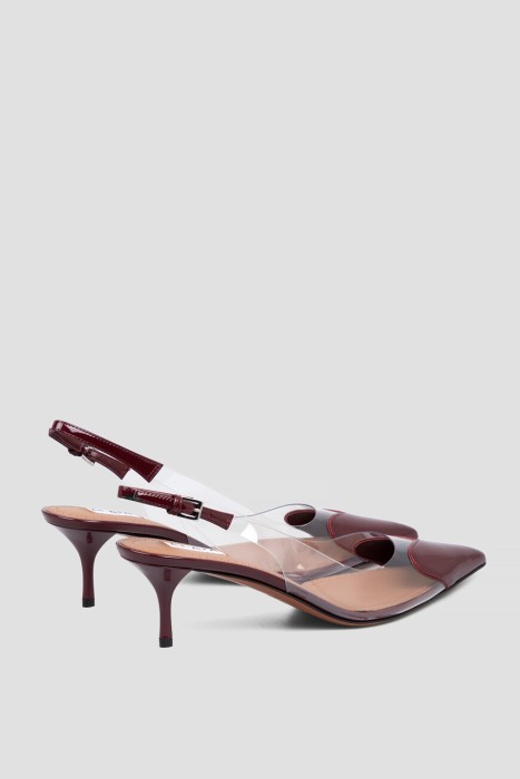 Товар бордового цвета с внутренней стороны