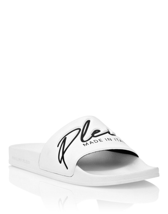 слиперы  от бренда philipp plein вид слева