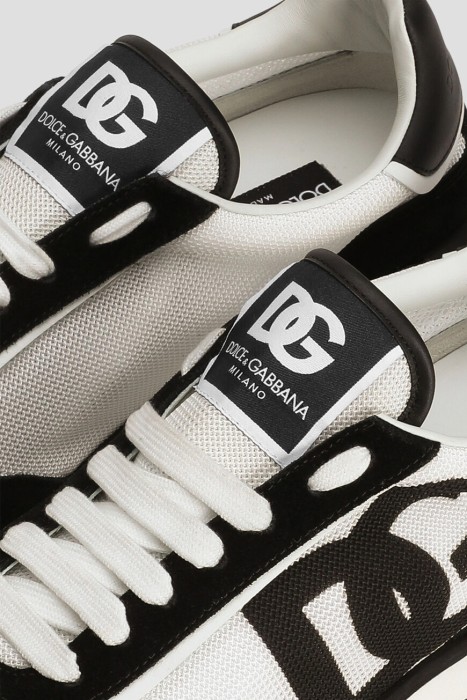 сникеры dolce&gabbana модель cushion из кожи спереди