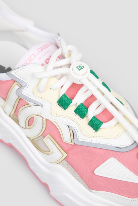 сникеры dolce&gabbana модель daymaster из льна спереди