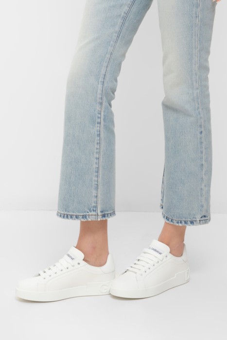 сникеры dolce&gabbana модель portofino в новой версии от бренда dolce & gabbana вид слева