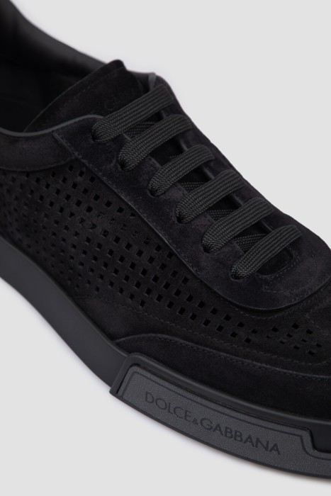 сникеры dolce&gabbana модель portofino yacht из кожи спереди